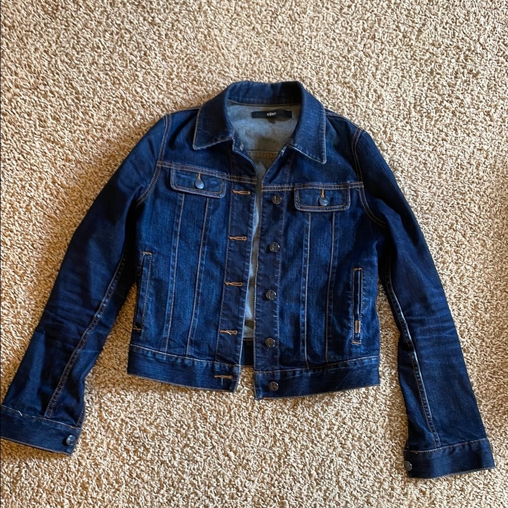 Else Blue Jean Jacket Structured Fit